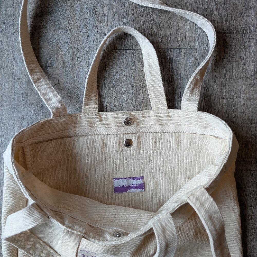 LONELY GHOST Different Ways To Say I Love You Tote Shoulder Bag - Picture 3 of 11